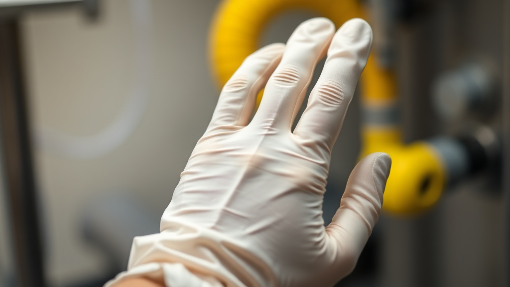 Gloves nitrile thickness and resin skin contact — PPE that holds up
